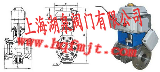 電動(dòng)調節球閥結構圖