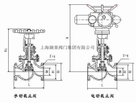 j941h-16c dn150智能調節型電動(dòng)截止閥