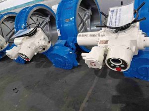 D943H-10C dn1000智能調節防爆電動(dòng)蝶閥