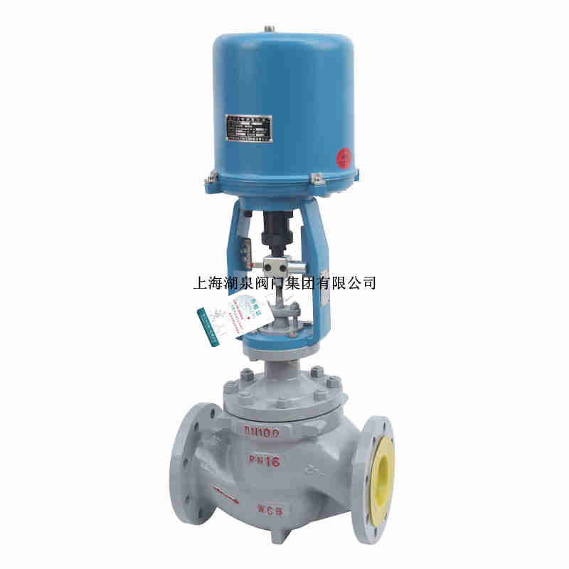 ZDLP-16P DN100 耐酸電動(dòng)流量調節閥